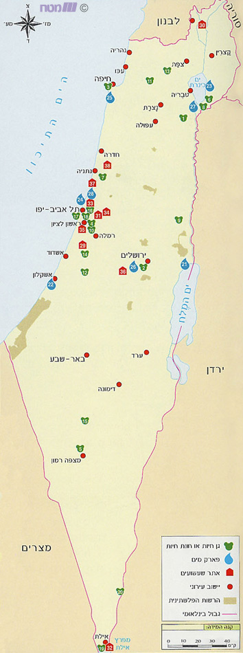 אתרי תיירות לילדים בישראל
